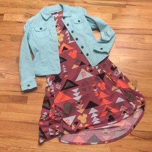 Lularoe Disney Carly AND jacket